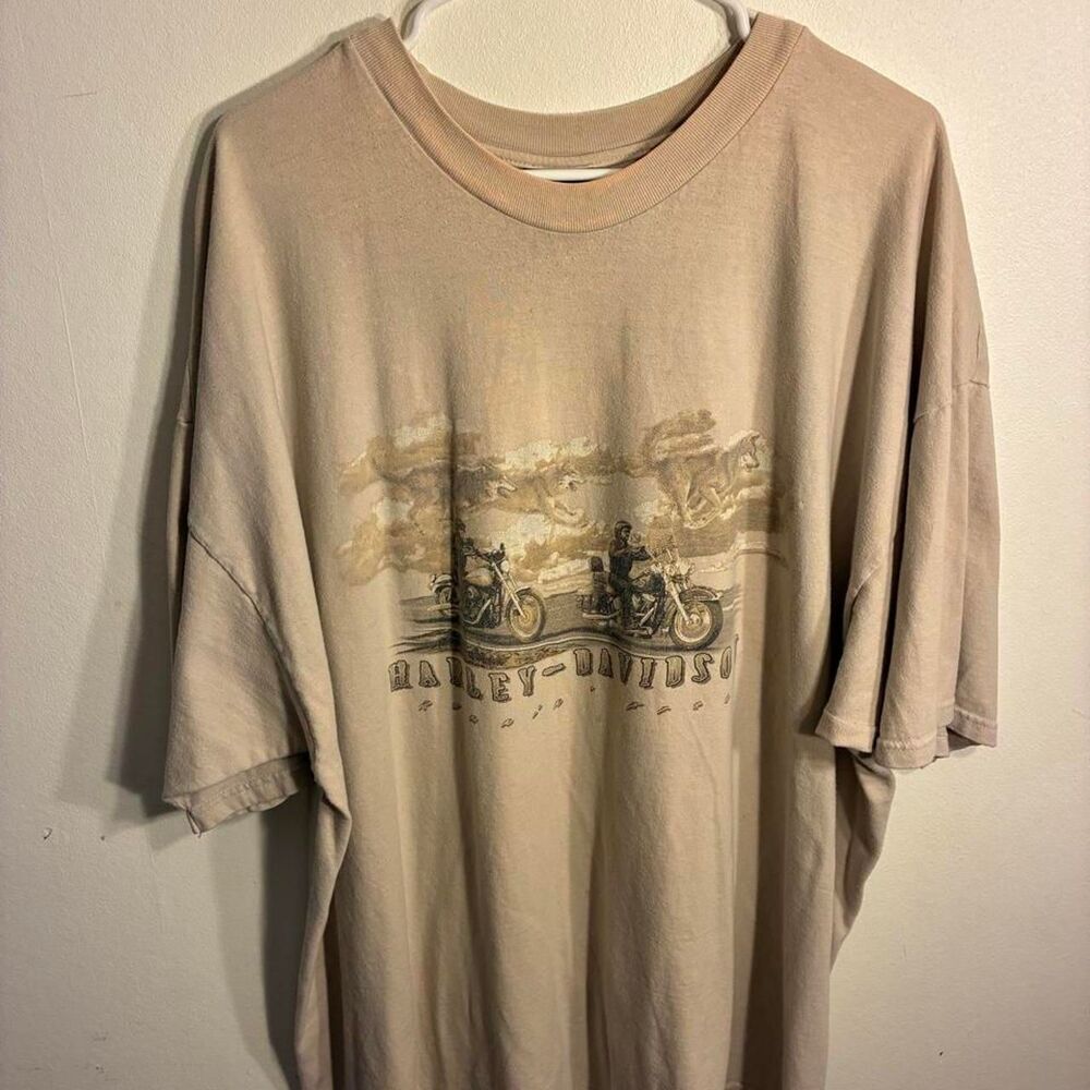 All-sport Men's Tan and Cream T-shirt